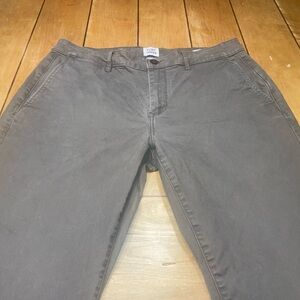 Flint and Tinder 365 Chino Pant Athletic Taper Fit Color Olive Size 33x32